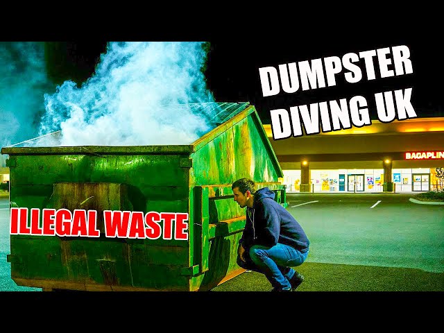 DUMPSTER DIVER Exposes UK's Dangerous Waste