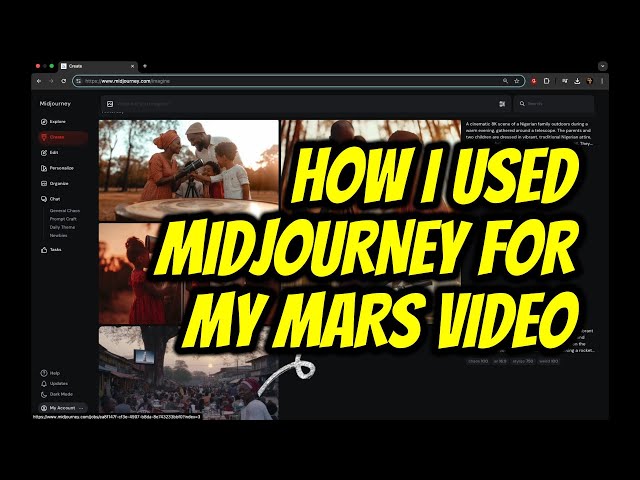 MY EXPERIENCE WITH MIDJOURNEY IN CREATING MY MISSION TO MARS SHORT FILM | Behind the Scenes