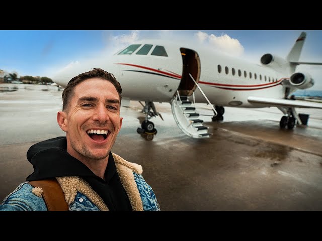 Renting a private jet for my friends