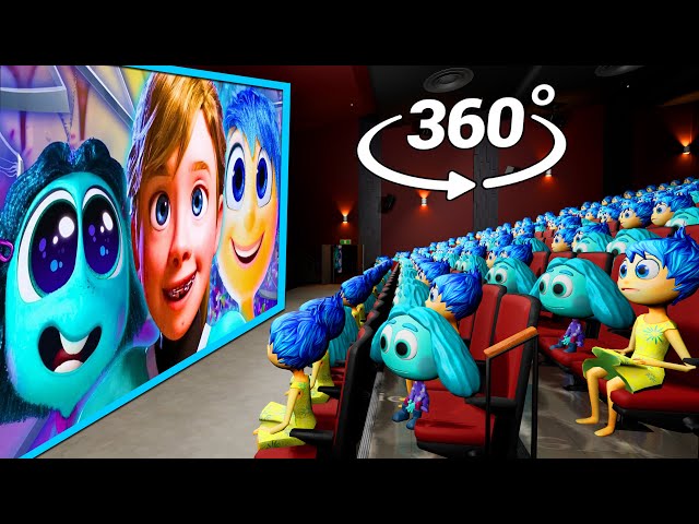 Inside Out 2 360° - CINEMA HALL | 4K VR 360 Video [ JOY  & ENVY EDITION ]