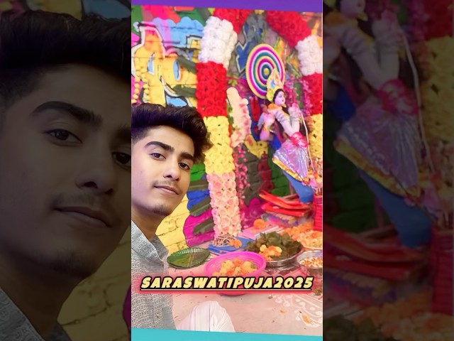 SaraswatiPuja2025 // #minivlog #saraswatipujavibe // #newvlog #vlog