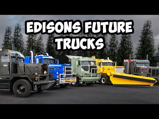 Edison Motors’ 10 New Hybrid Truck Builds & Future Plans!