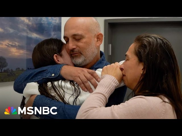 'She's a hero': Aunt of released hostage Naama Levy on family's emotional reunion