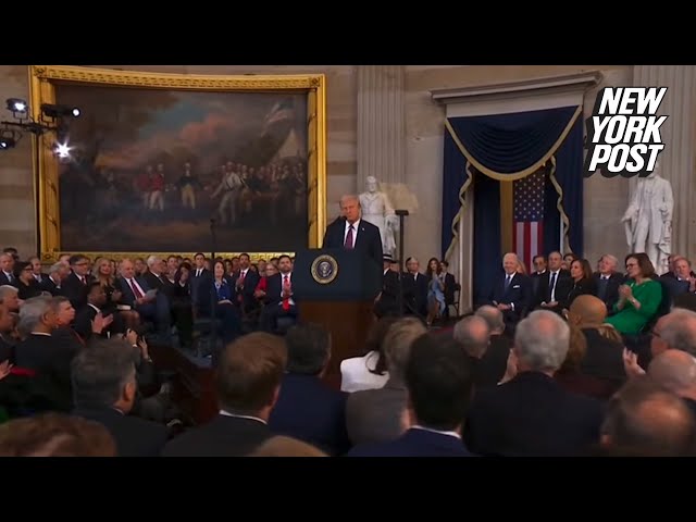 Trump declares ‘liberation day’ and ‘revolution of common sense’ in second inaugural address