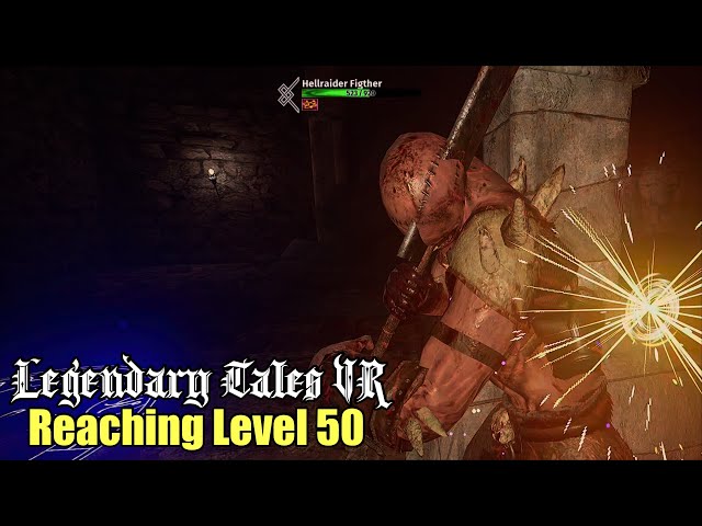 Finally reached level 50 with my fists and loving it in Legendary Tales on PSVR2