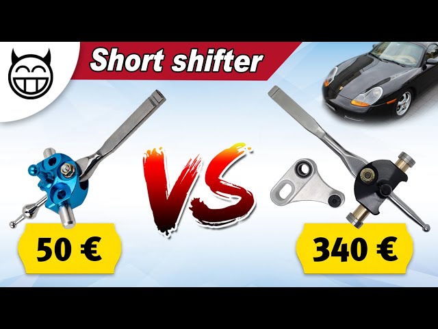 Chinese short shifter at €50 VS €340 from B.A.D – DIY Boxster 986 & Porsche 996 [English subtitles]