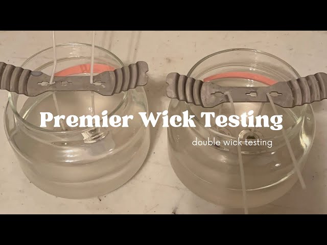 Studio Vlog #032: My First Time Trying Premier 700 Wicks | Testing New Formula | Wick Supply Haul