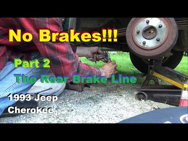 1993 Cherokee Brake Lines - Part 2 - Auto Repair