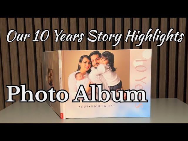 Best photo album ideas | Best Photo book | 10 years travel book | Travel vlog | family minimalism