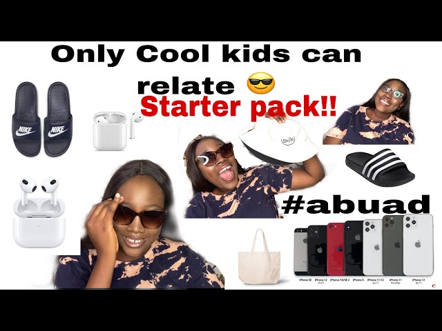 Cool Kids Starter Pack||Abuad Students Starter Pack||Wemimo A✨