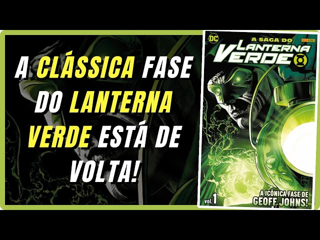 O GRAVE ERRO da Panini com a GLORIOSA fase do Lanterna Verde!