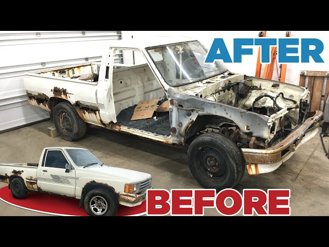 Time Lapse How to: Part out entire 1987 Toyota Pickup Truck/Hilux