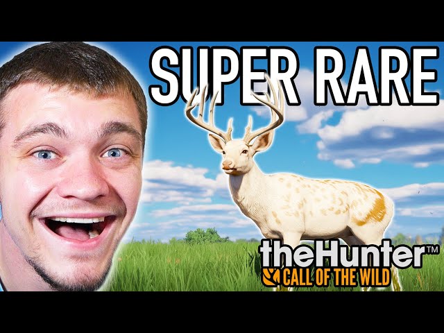 Hunting Down an EXTREMELY RARE Whitetail Deer!