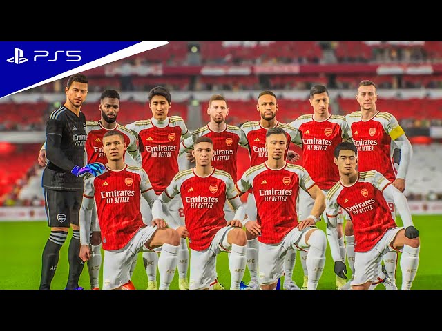 eFootball PS5 Gameplay | Arsenal FC vs. FC Barcelona