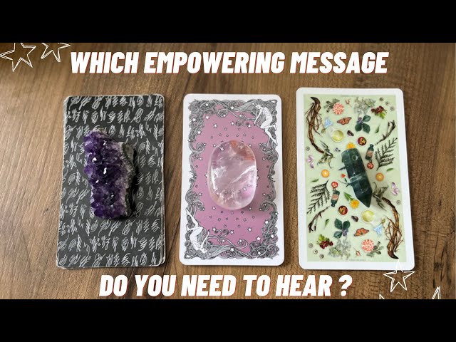 💫 Empowering Messages & Advice from Tarot Cards | Pick A Card Reading Tarot ASMR