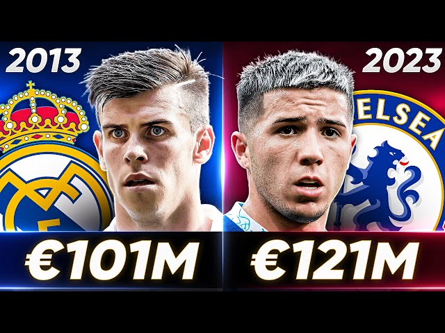 Most EXPENSIVE Transfers by Seasons! How the COST of Footballers has Changed Over 10 Years!