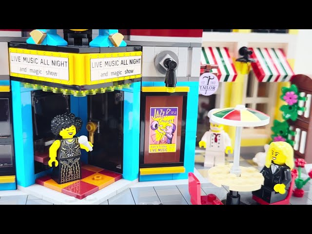 Full Lego Jazz Club Expert Creator 10312 #lego