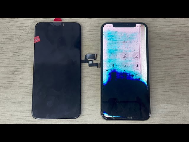 iPhone x change lcd replacement