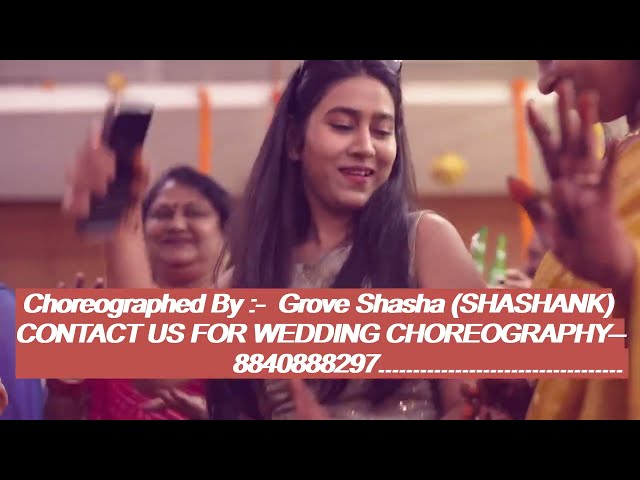 Punjabi Wedding Song Lip-dub Wedding Choreography | Sai Vvsm | Groove Shasha | Hasee toh Phasee