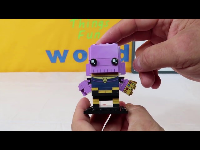 Lego Brick Headz - Thanos - Merry Vlogmas Day 5