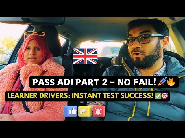 PASS ADI PART 2 & UK DRIVING TEST – NO FAIL TIPS! 🚗✅| UK DRIVING TEST SECRETS! ADI & LEARNERS