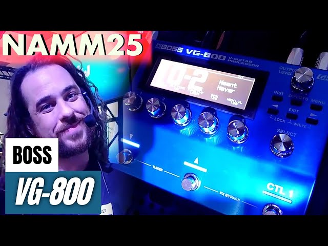 NAMM 2025: A Look at Boss VG 800