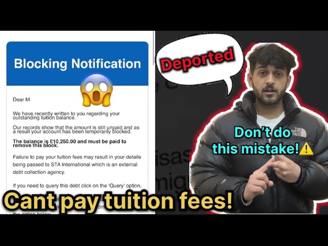 STUDENT REPORTED to HOME OFFICE and DEBT collection agency| Dont do this mistake |Indians in UK