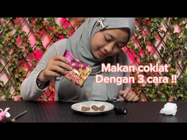 MAKAN COKLAT DENGAN 3 CARA !! #coklat #rivew