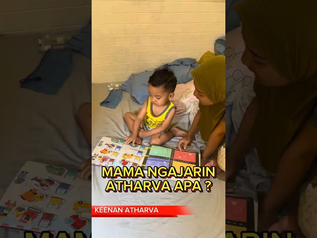 BELAJAR SAMA MAMA TENTANG APA ! #aktivitaskeluarga