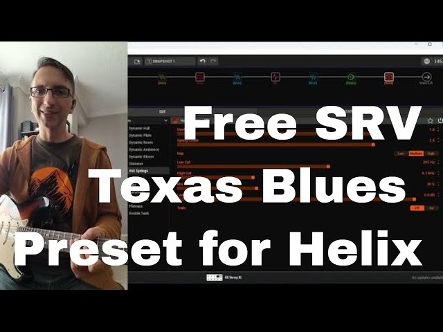 Free SRV/Texas Blues Preset for Helix #line6helix #free #modeller