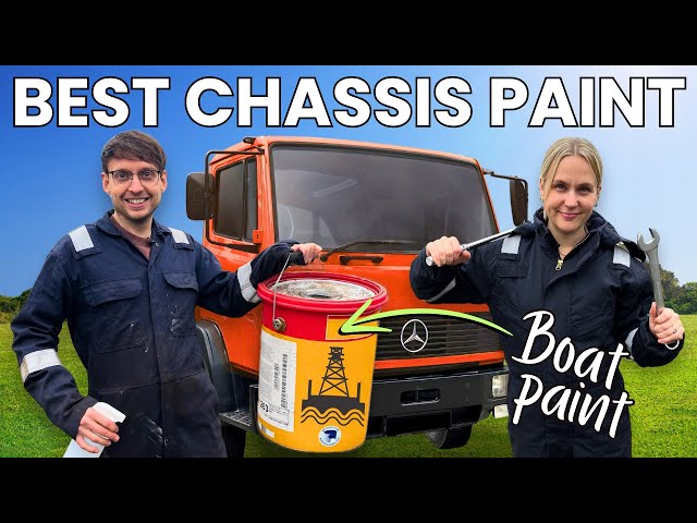 A Fresh Lick Of Paint | Rusty Chassis Cab To Dream Camper Transformation