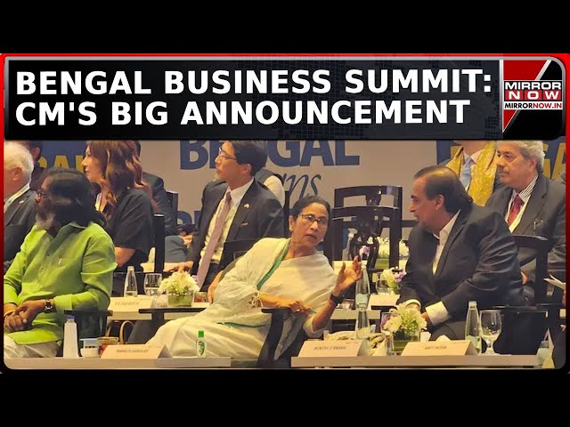 Bengal Global Business Summit: Major Investments For West Bengal | JSW's Power Plan Investment