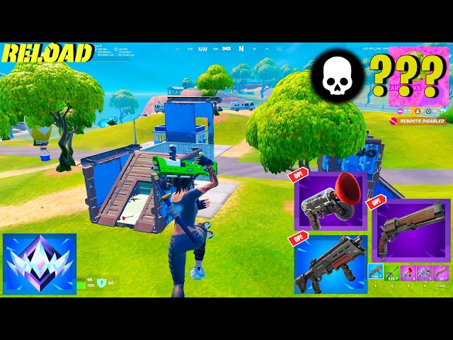 High Elimination Unreal Ranked Solo Reload Zero Build Gameplay | Fortnite Chapter 6