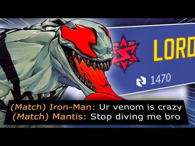 What a Lord Venom on Console Looks Like (Marvel Rivals Ranked)