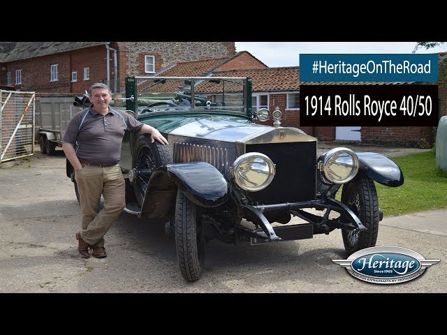 1914 Rolls Royce 40/50 360 Ride-Along