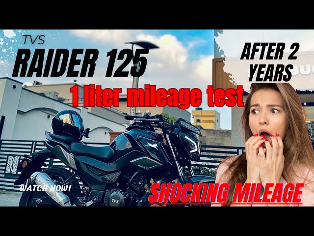 Tvs Raider 125 | Mileage Test | After 2 years