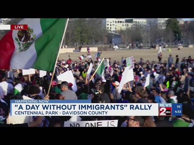 'A Day Without Immigrants' rally held in Nashville