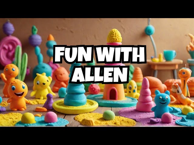 Play-Doh MEGA FUN! 🐠🐍 Allen Explores the AMAZING Fun Factory Set!