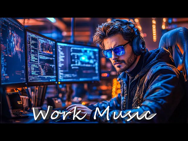 Electronic Music for Work - Deep futuristic garage mix for Focus and Concentration