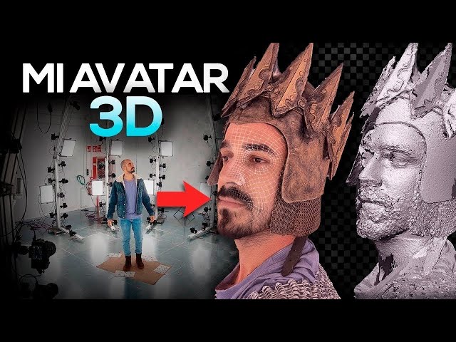 ¡FOTOGRAMETRÍA con +140 CÁMARAS! (Avatar 3D para el METAVERSO)