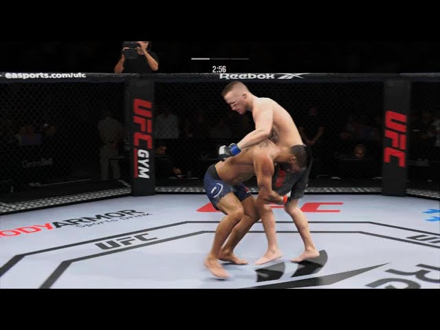 Gaethje gets spanked by man bun dude