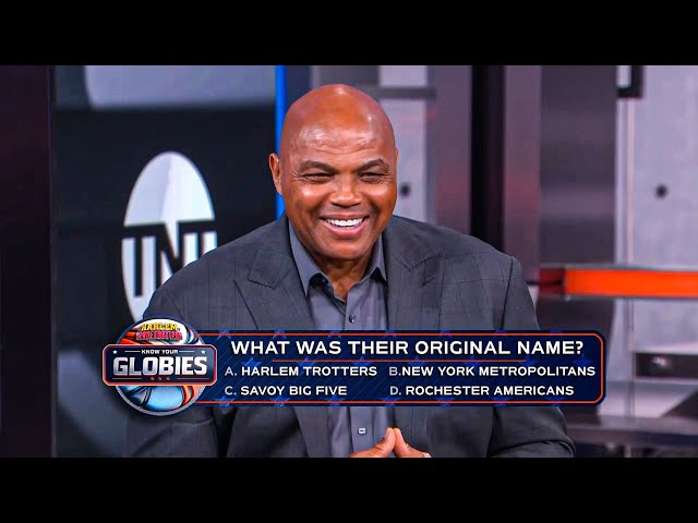 Inside the NBA Plays Globetrotters Trivia: 'Know Your Globies' 😂