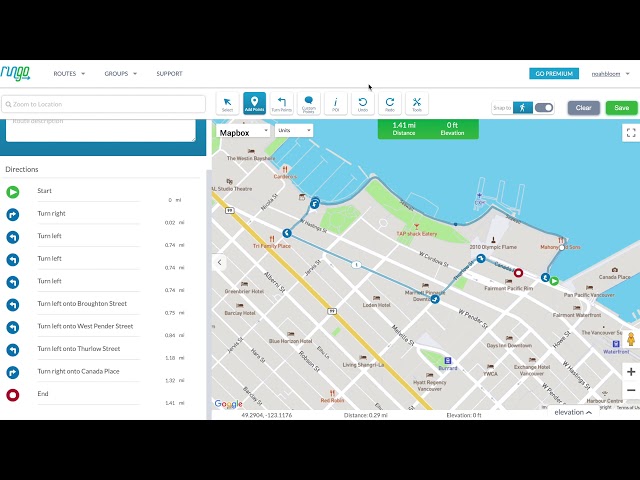 How to make a route on RunGo: best digital route creator & only way to follow a route outside