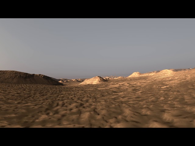 Candidate Landing Site for 2020 Mission in Firsoff Crater, 360˚ View