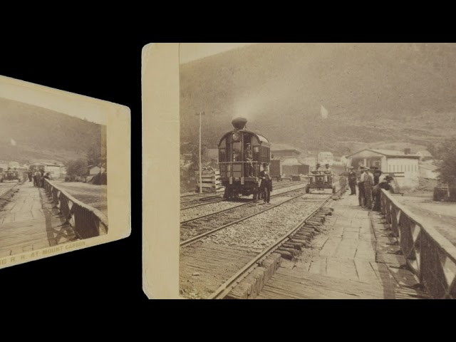 Reading Railroad at Mount Carbon PA ~1865 (silent, still image)