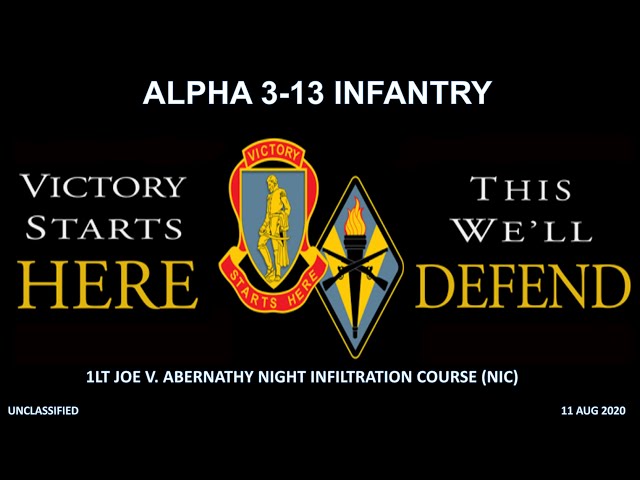 ALPHA 3-13 INF AT NIC