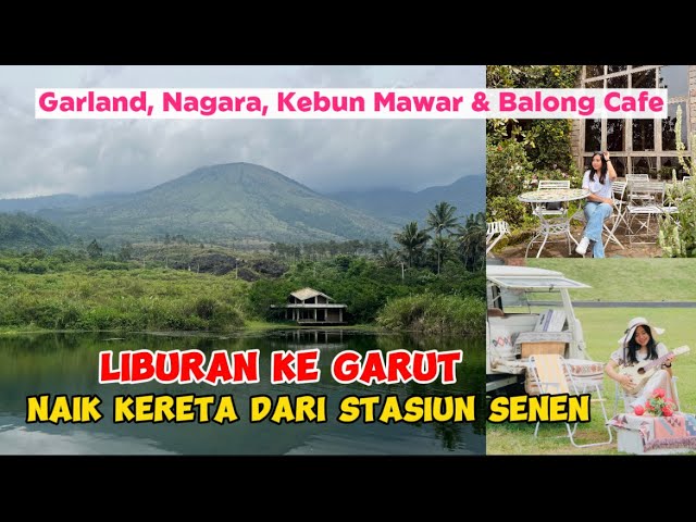 LIBURAN KE GARUT NAIK KERETA DARI STASIUN PASAR SENEN #stasiunpasarsenen #vlogjalanjalan #garut