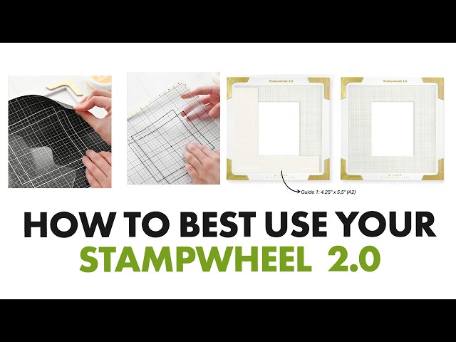 (Giveaway) How to Best Use Your Stampwheel 2.0