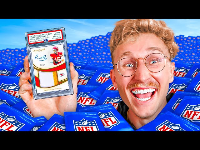 I Opened a $50,000 NFL Trading Card Mystery Box!