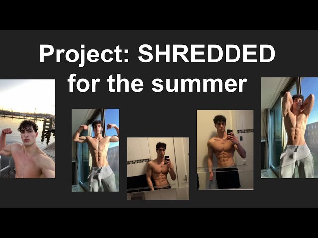 How To Get SHREDDED For The Summer (FULL PRESENTATION)